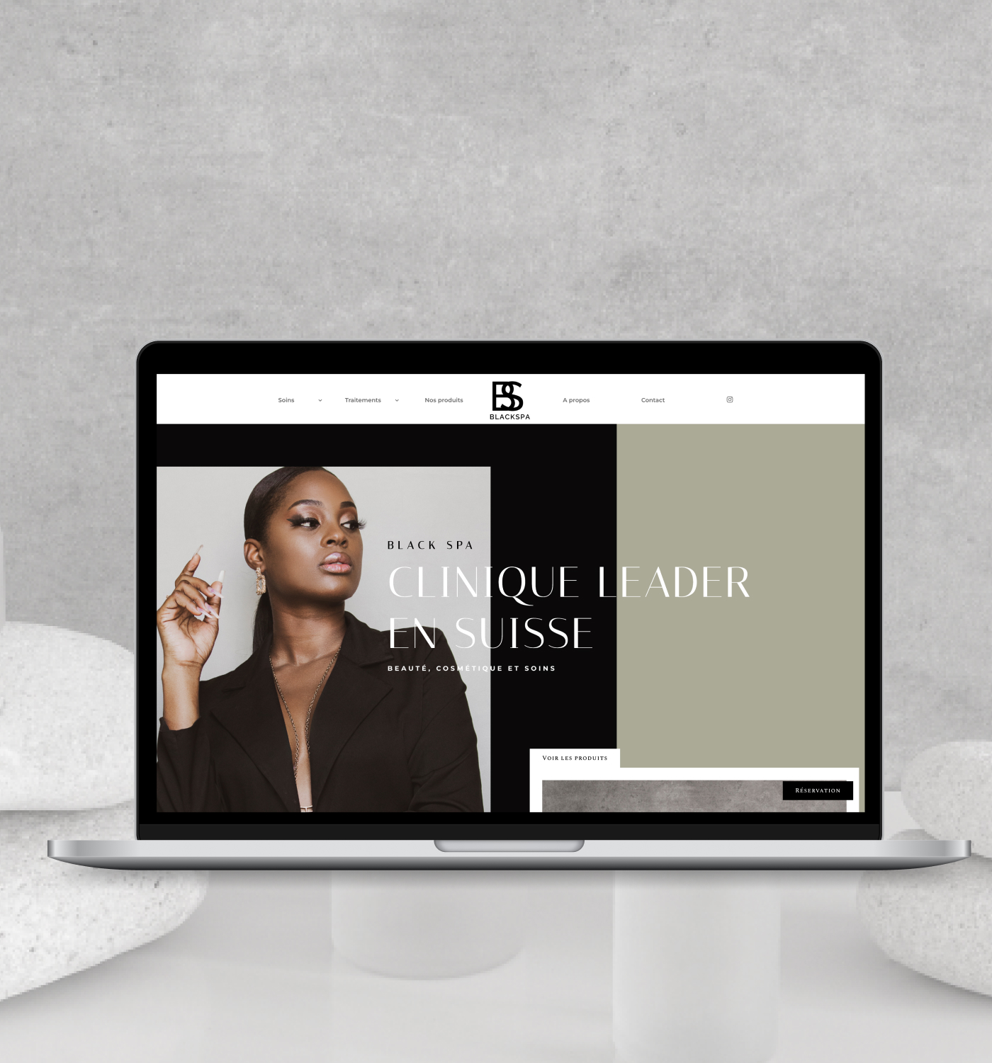 Black Spa - Digitale Expression M être libre - Agence Web Fribourg