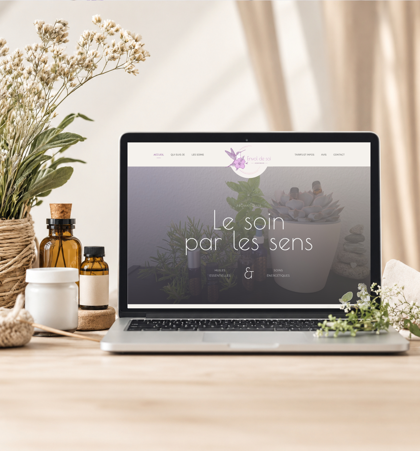 Mockup du site internet sanurem - Geo consulting - Piedras Negras